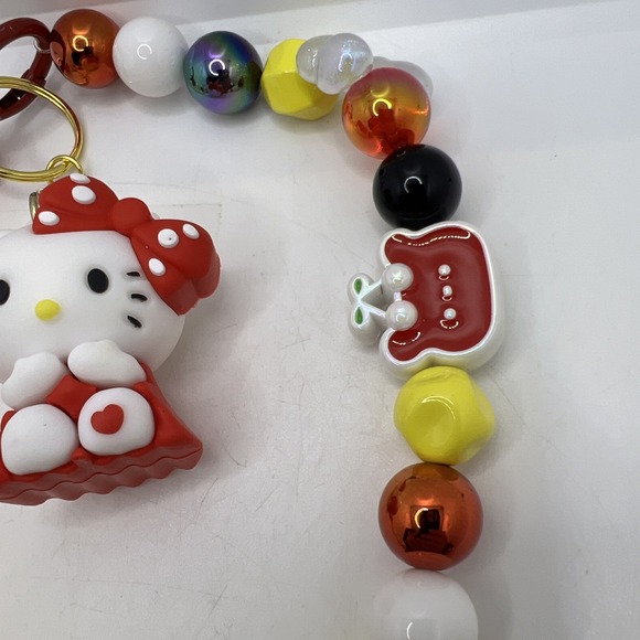 Handmade Hello Kitty Keychain Backpack‎ Charms - Picture 3 of 7